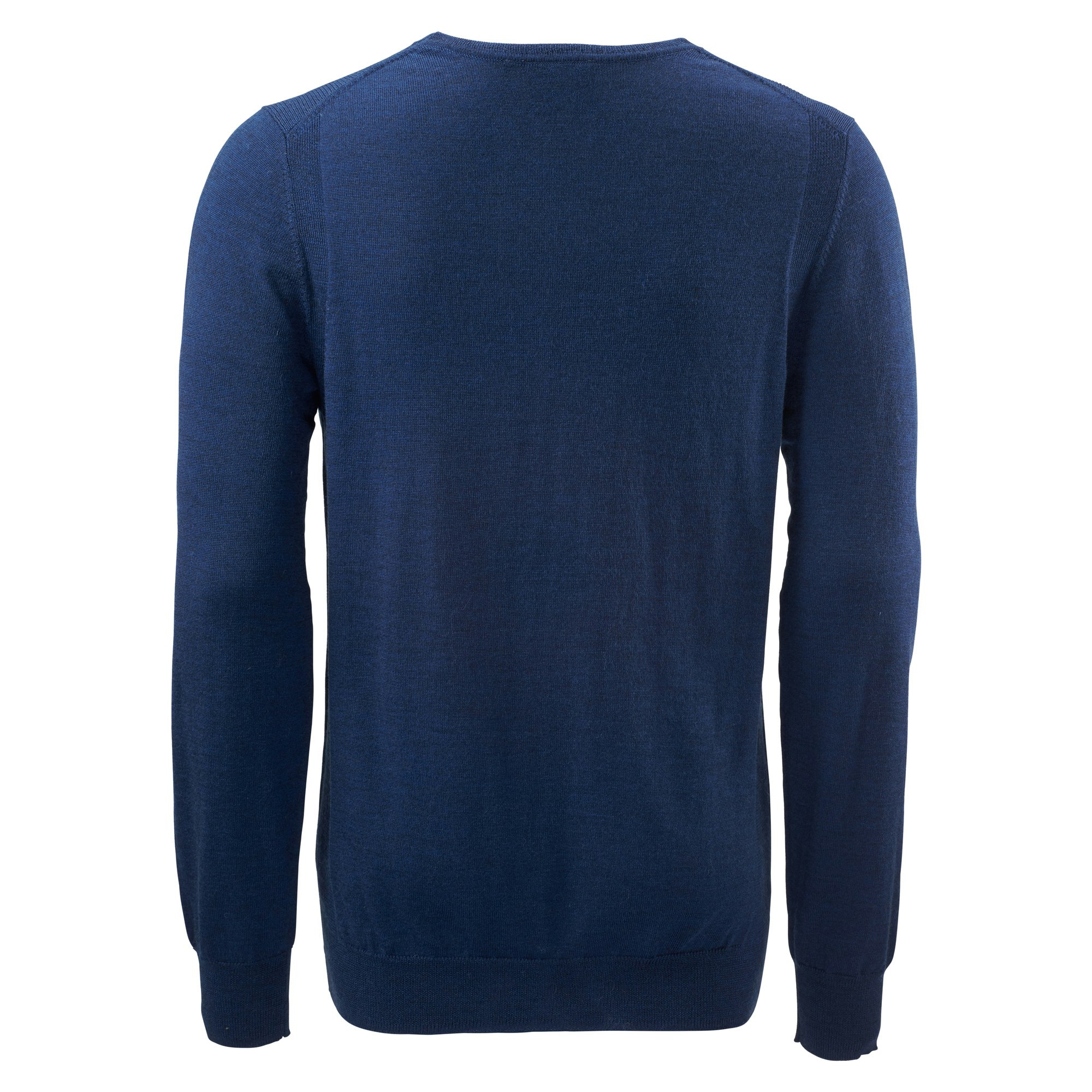 Kathmandu Mosmin Mens Rib Knitted V Neck Merino Wool Jumper Pullover New