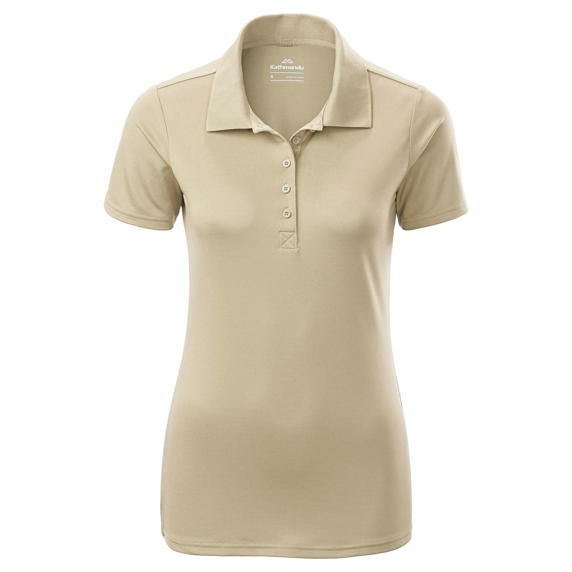 Vanua Women S Short Sleeve Polo Shirt V2 Putty Extra