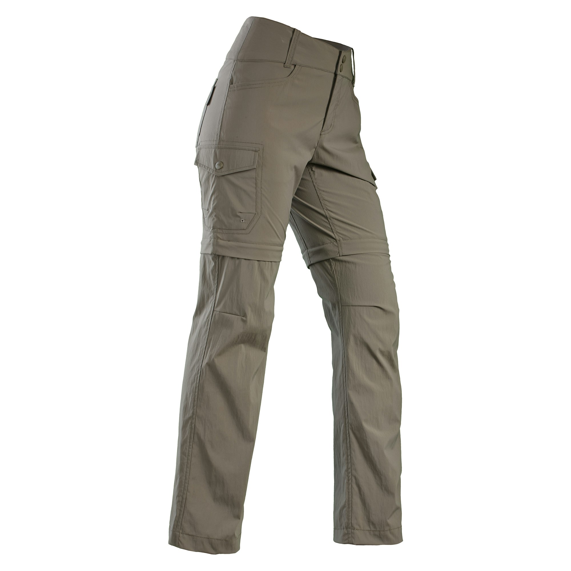 Clark Women's Zip Off Pants v2 - Walnut