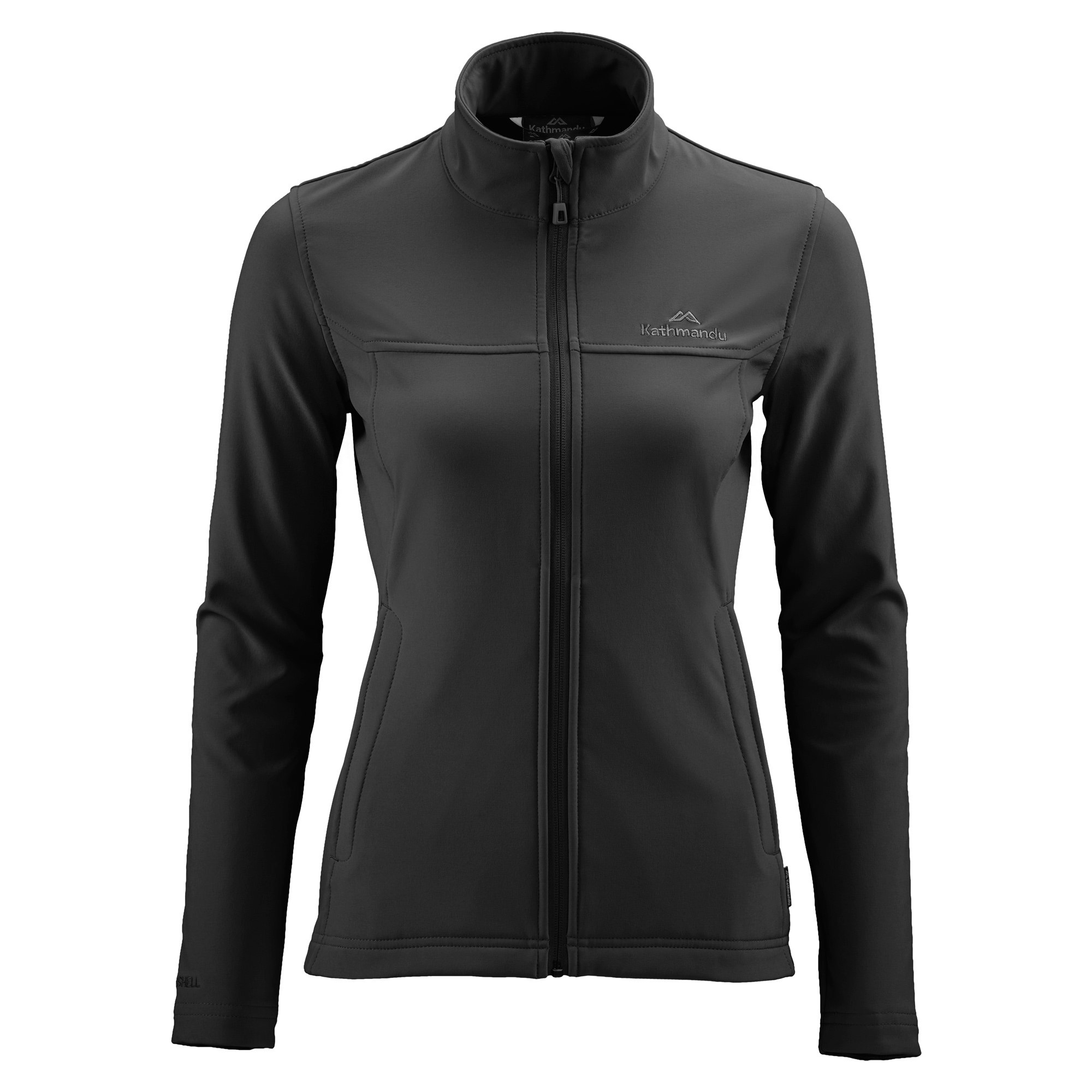 Kathmandu Arbury Womens Wind Water Repellent Softshell Fleece Inner ...