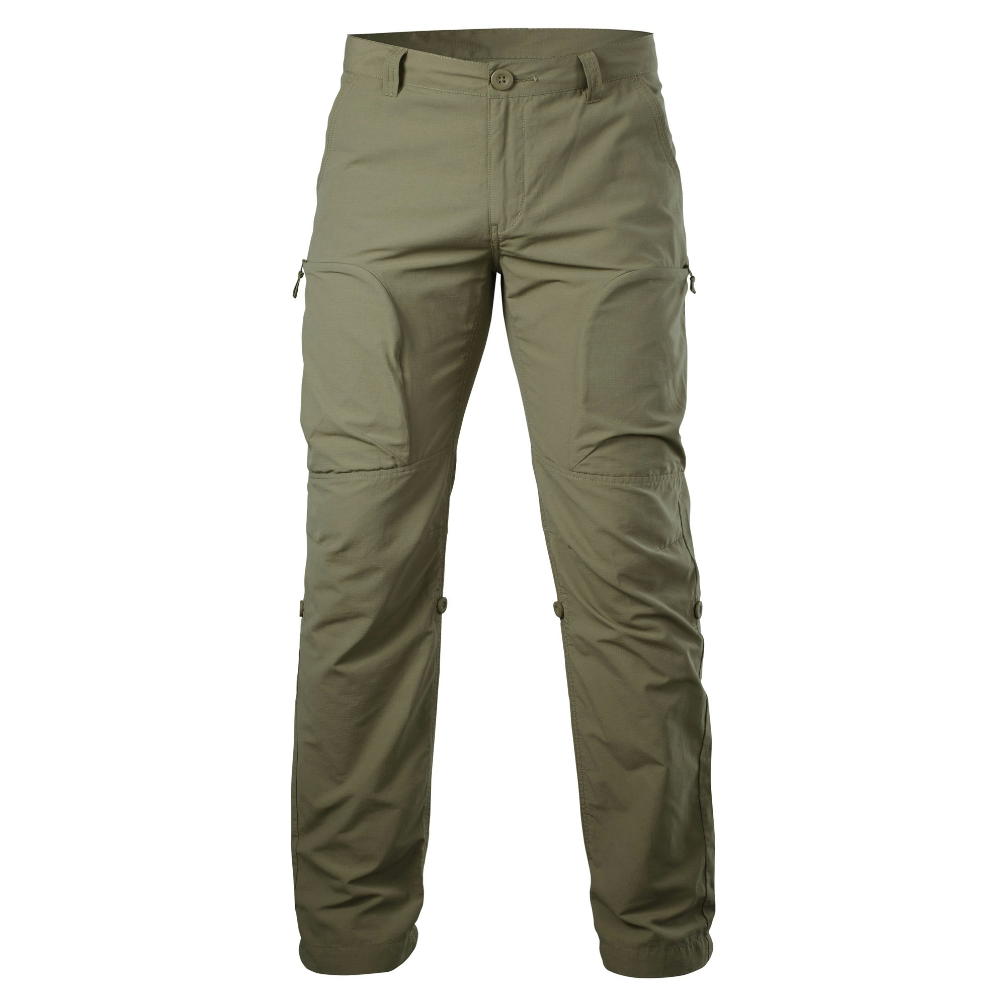 Kathmandu Cardeto Mens Cotton Blend Roll Up Travel Pants Trousers v2 ...