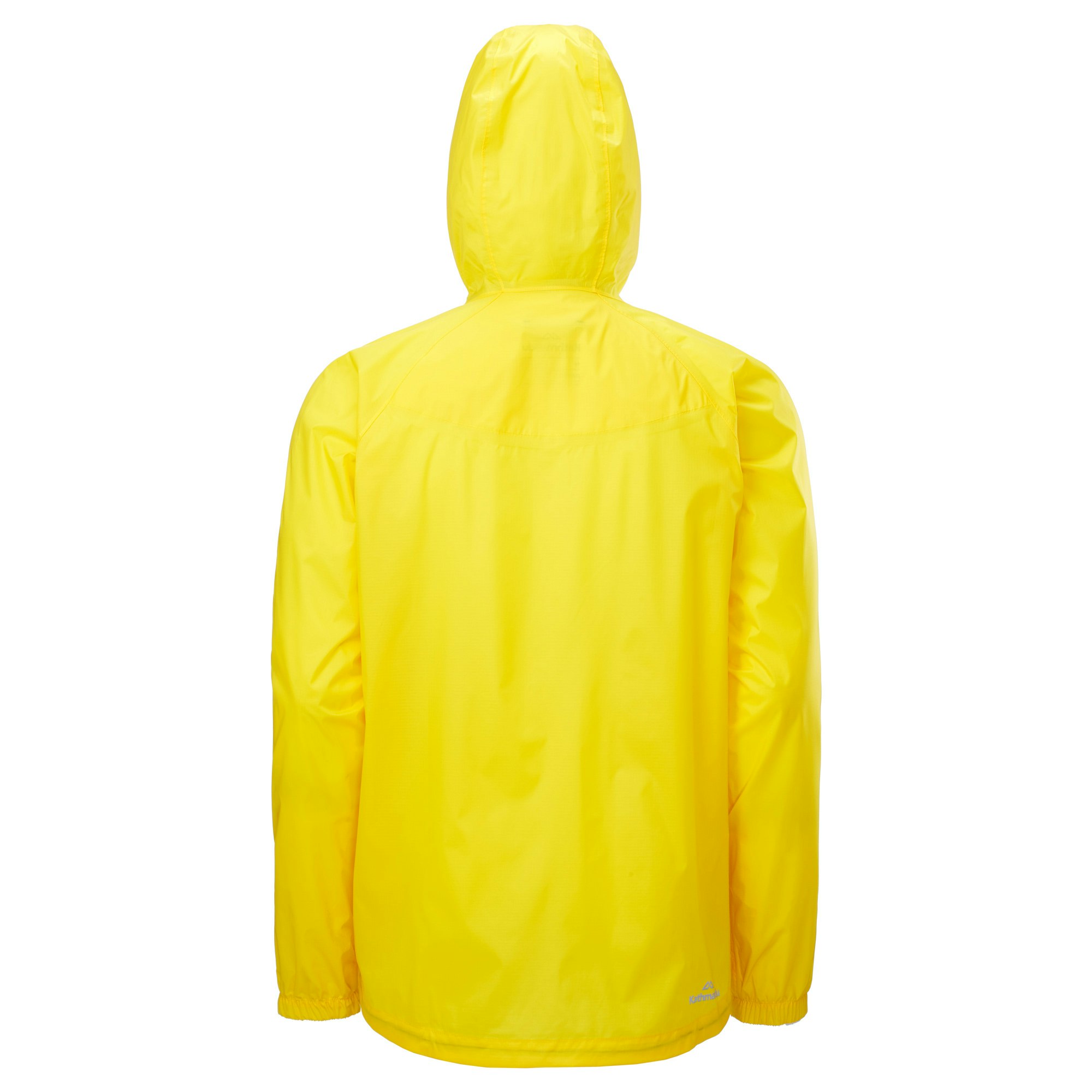 Yellow Nylon Rain Jacket 17