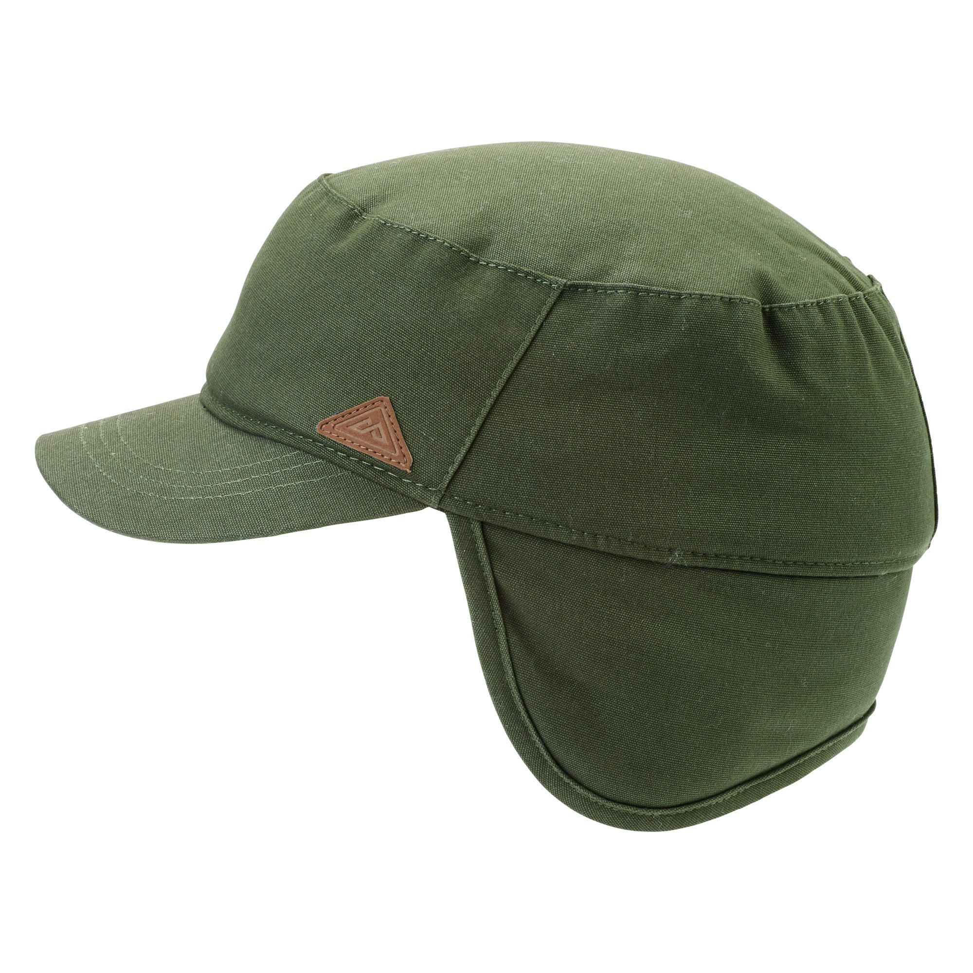 Kathmandu Mens Fleece Lined Hat Foldable Earflap Winter Cap v2 Green | eBay