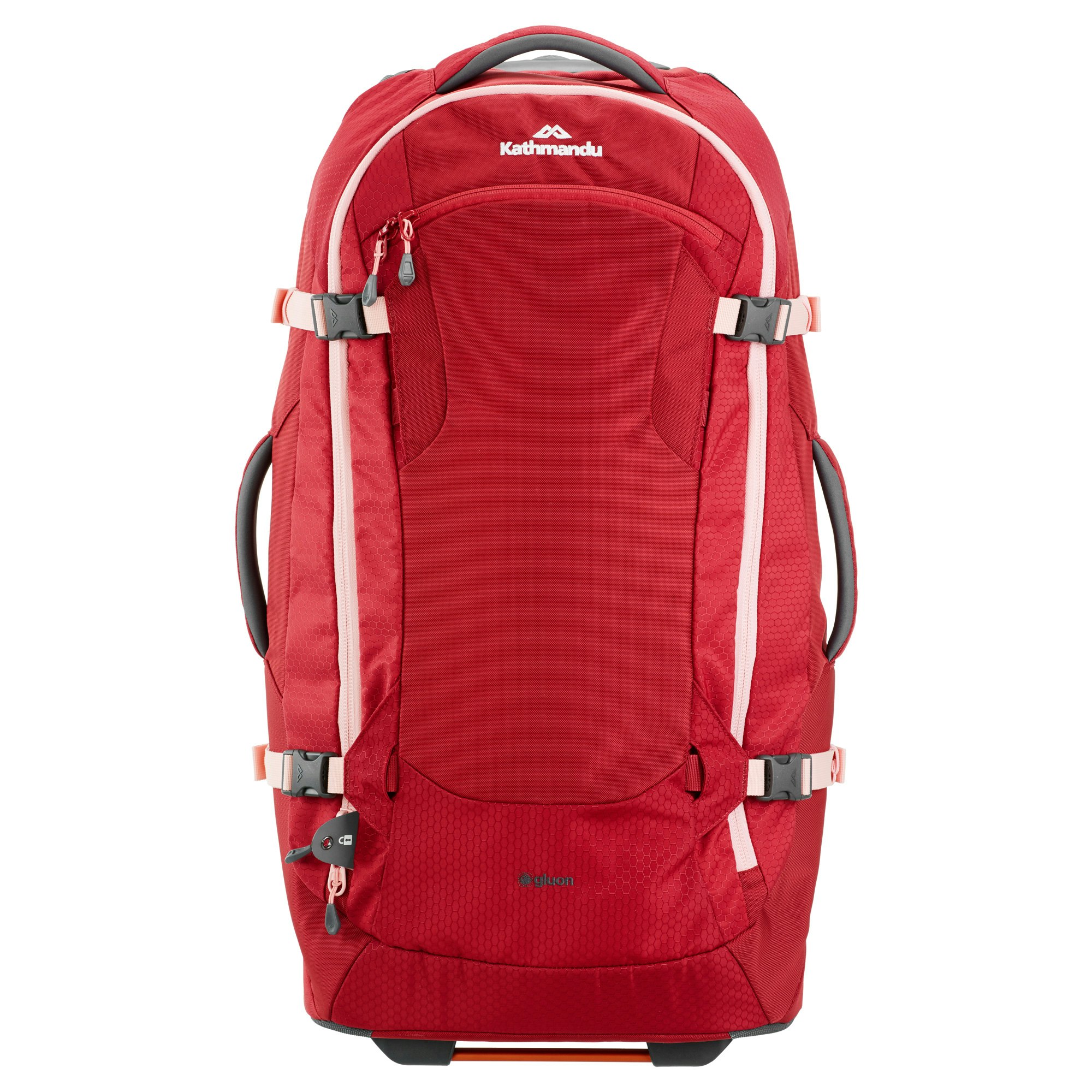 Kathmandu Hybrid 50L Backpack Harness Wheeled Travel Luggage Trolley ...