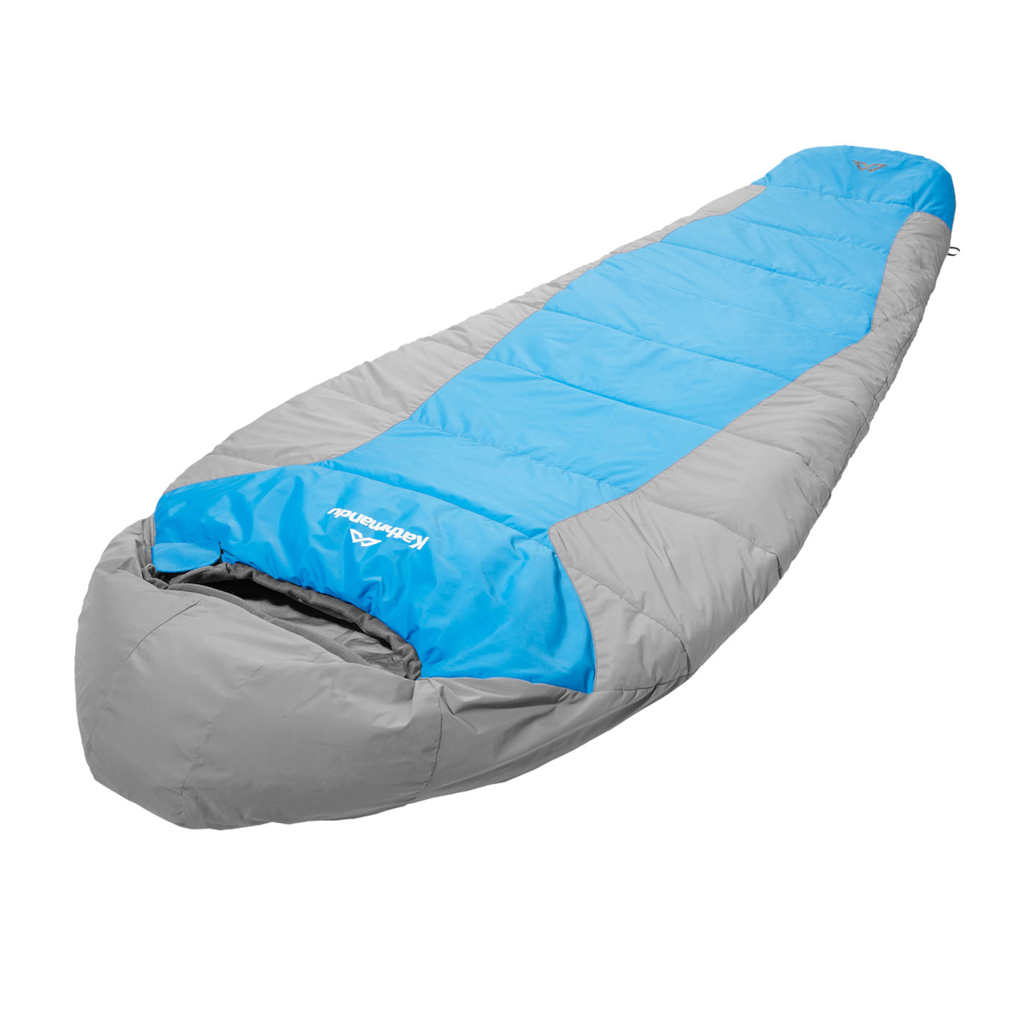 Odyssey Mummy Insulated Sleeping Bag Blue Grey