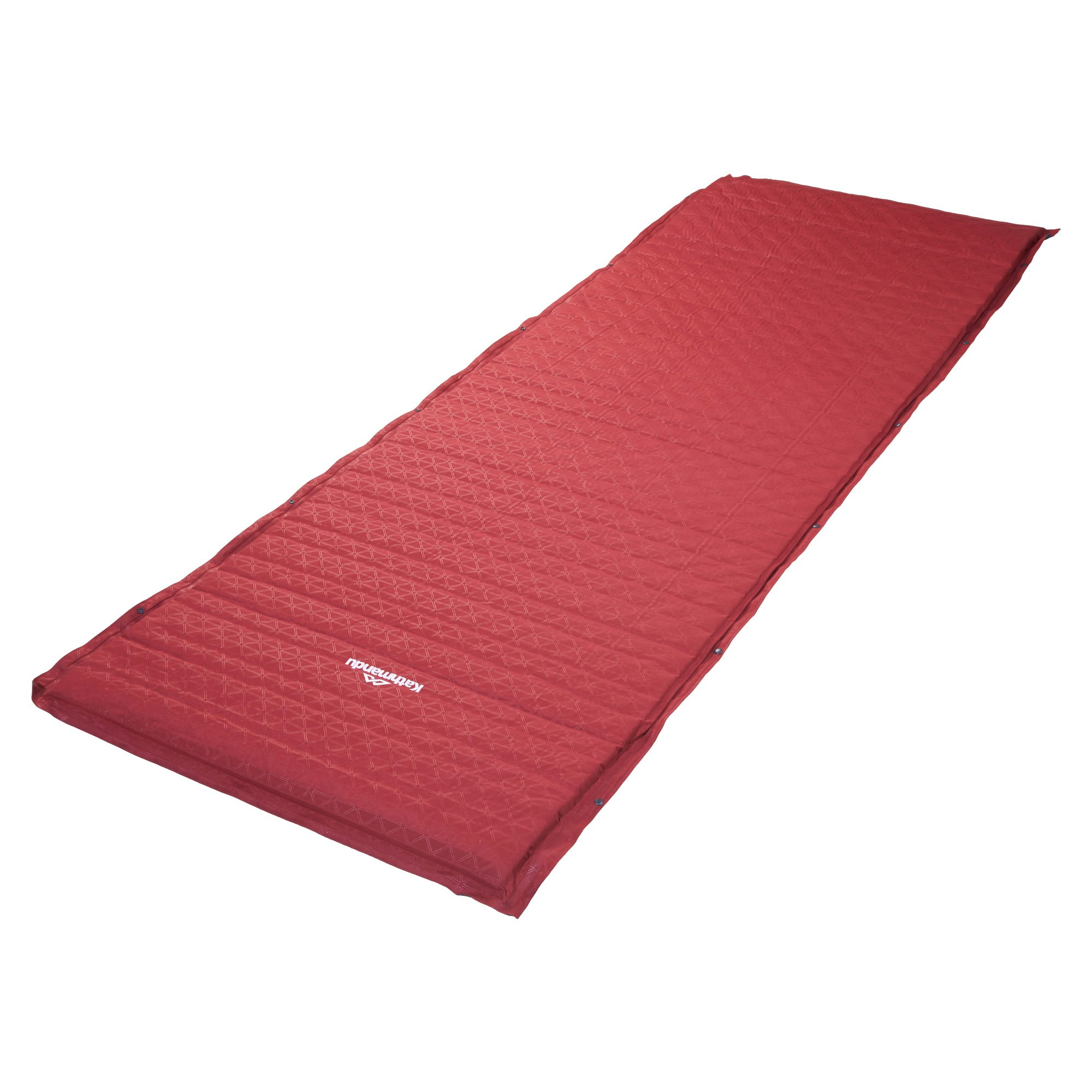 Kathmandu Cabana Self Inflating Single Camping Mat 75mm Red New